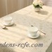 Nuevo lino y algodón mantel punto flor patrón LACE Edge mesa rectangular de tela textil hogar ali-11785322